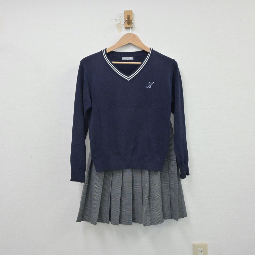 中古制服】大阪府 近畿大学附属高等学校 女子制服 3点（ブレザー・ニット・スカート）sf016284【リサイクル学生服】 | 中古制服通販パレイド