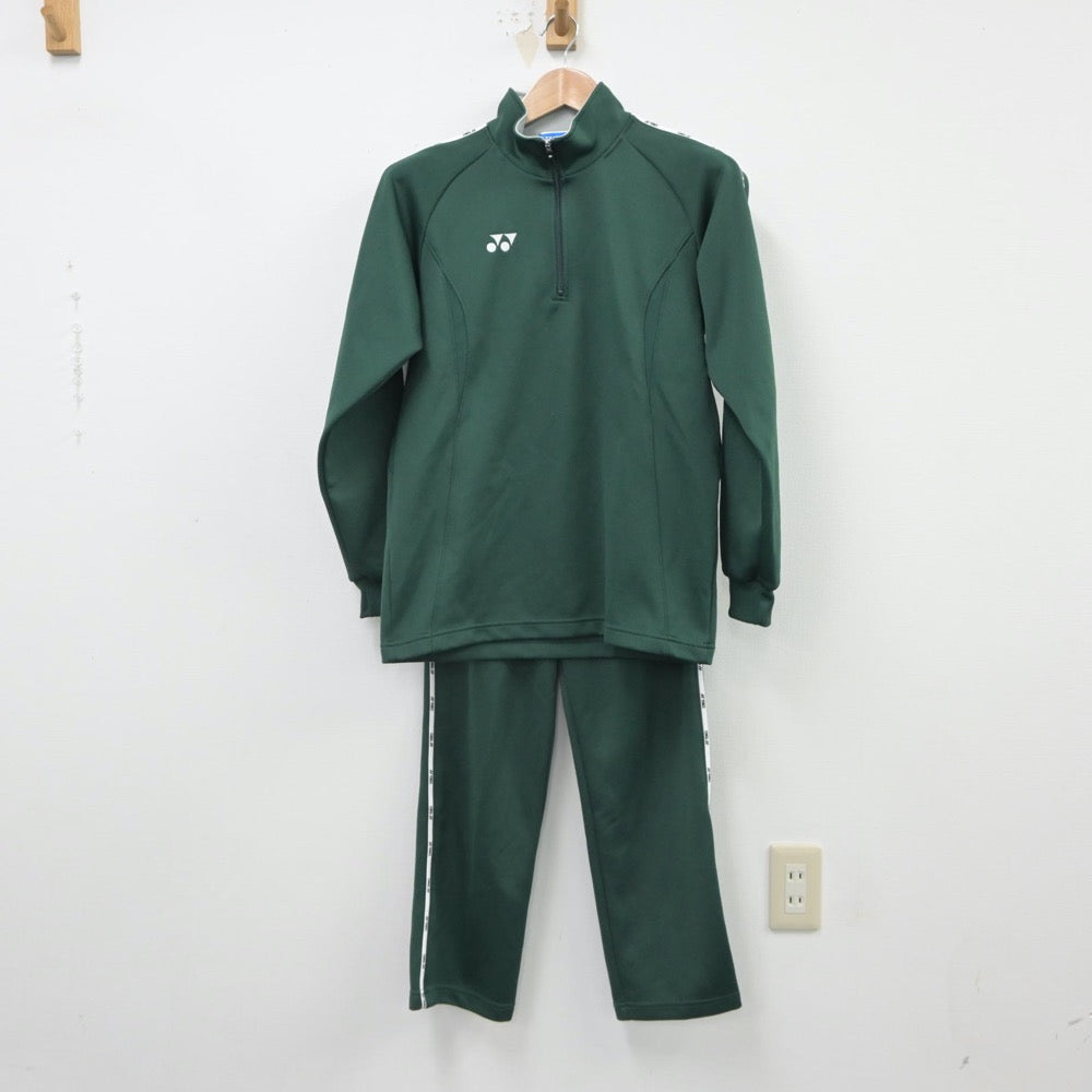 【中古】岡山県 宇野中学校 女子制服 2点（ジャージ 上・ジャージ 下）sf016295