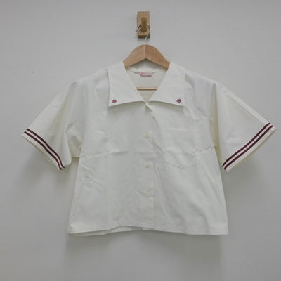 【中古】山形県 寒河江高等学校 女子制服 2点（シャツ）sf016298