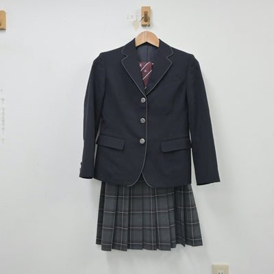 【中古】北海道 帯広大谷高等学校 女子制服 3点（ブレザー・スカート）sf016303