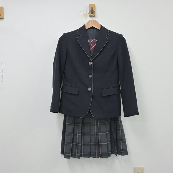 中古制服】北海道 帯広大谷高等学校 女子制服 3点（ブレザー・スカート）sf016303【リサイクル学生服】 | 中古制服通販パレイド