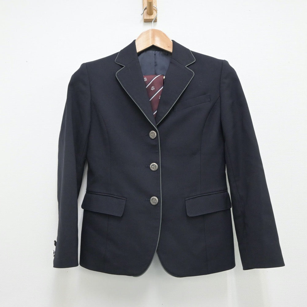 【中古】北海道 帯広大谷高等学校 女子制服 3点（ブレザー・スカート）sf016303