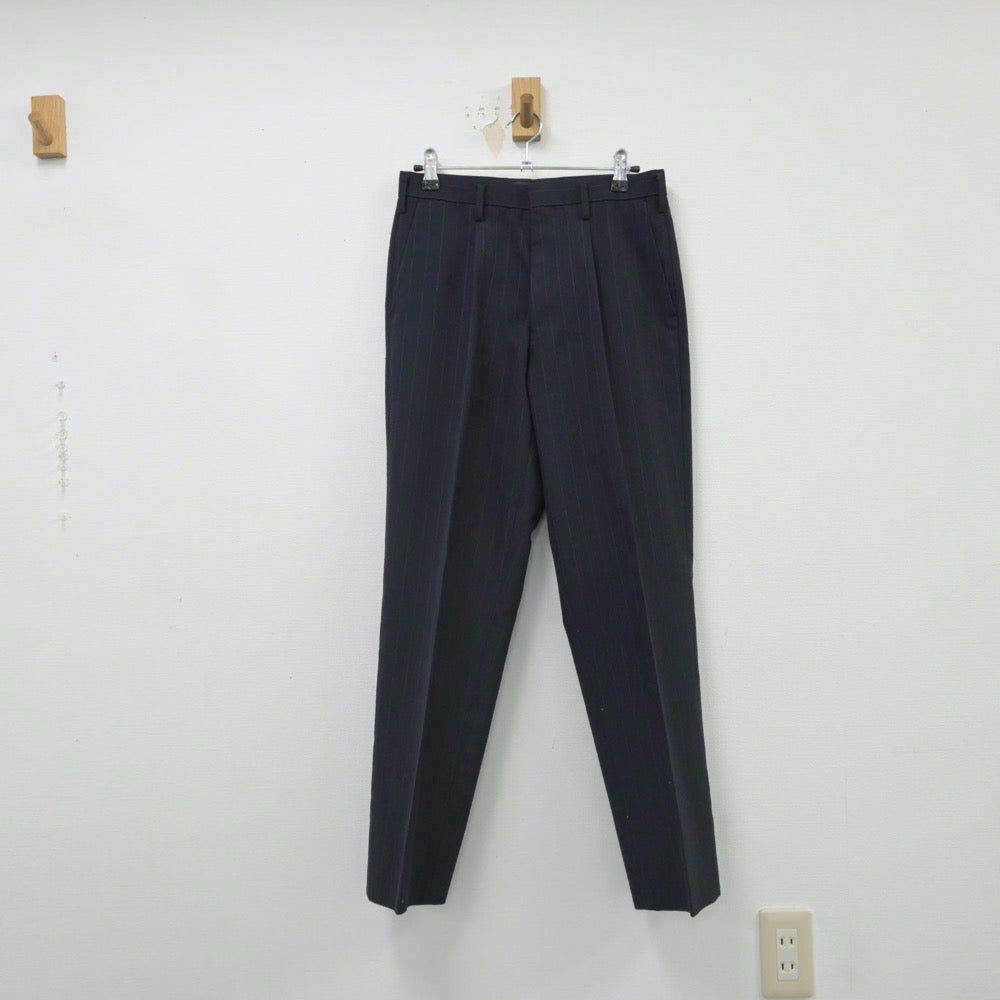 【中古】鳥取県 米子工業高等専門学校 男子制服 2点（シャツ・ズボン）sf016304