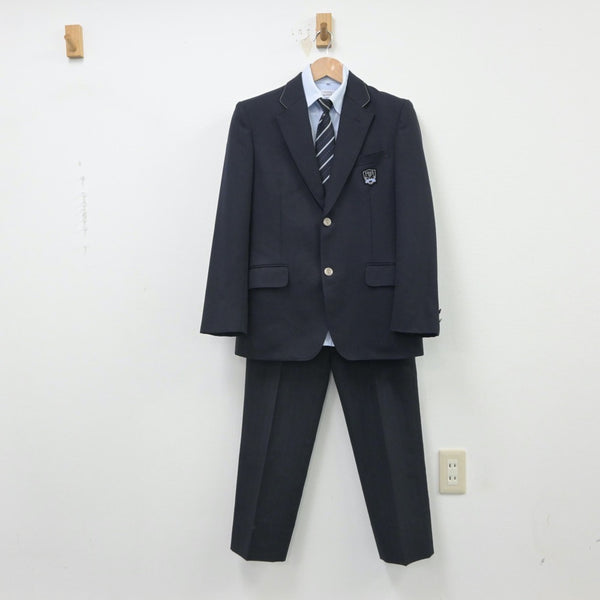 【中古制服】鳥取県 米子工業高等専門学校 男子制服 4点（ブレザー・シャツ・ズボン）sf016305【リサイクル学生服】 | 中古制服通販パレイド