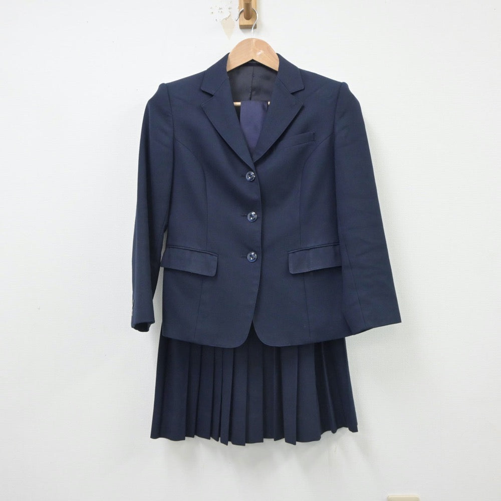 【中古】鳥取県 八頭高等学校 女子制服 4点（ブレザー・スカート）sf016307