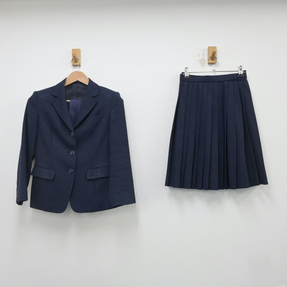 【中古】鳥取県 八頭高等学校 女子制服 4点（ブレザー・スカート）sf016307