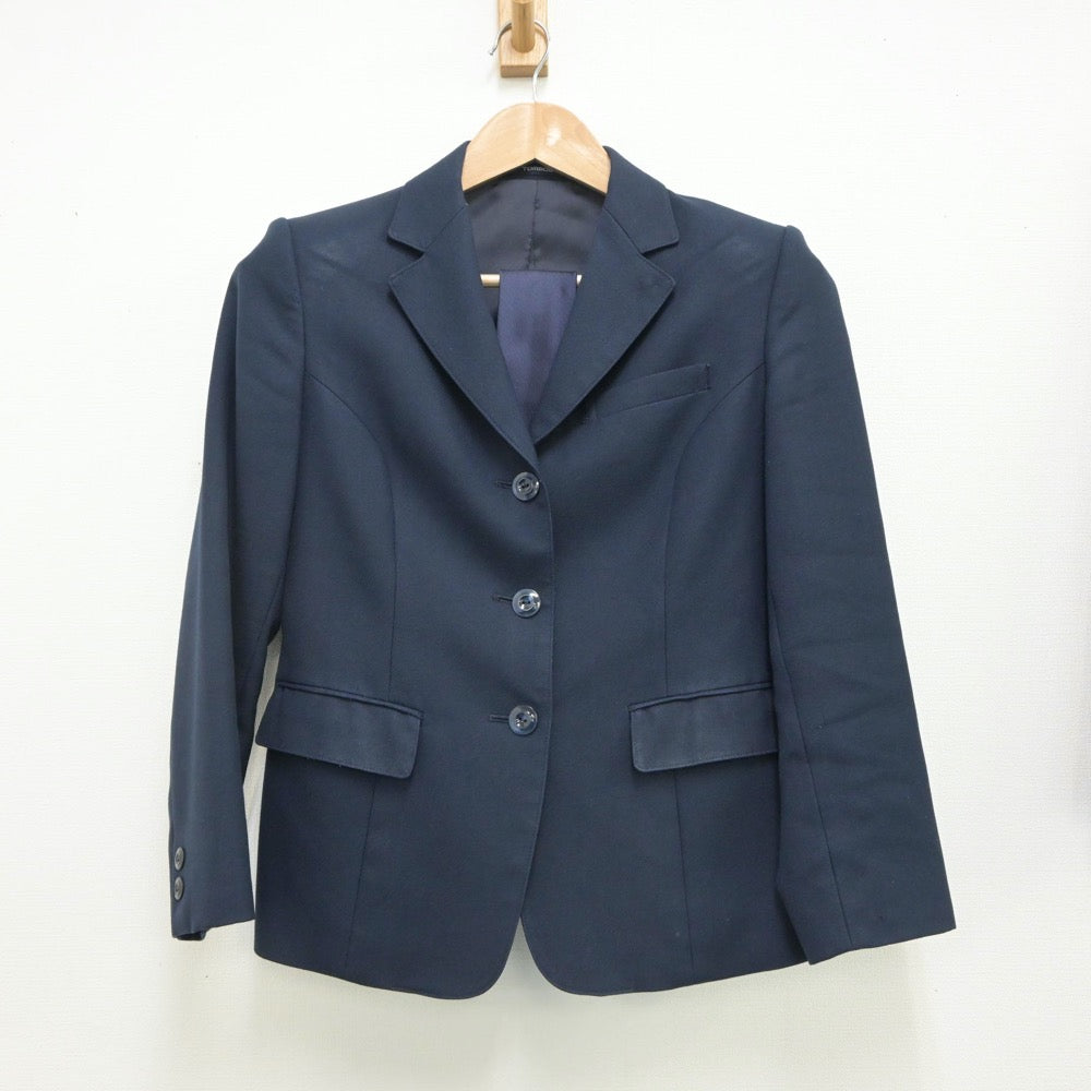 【中古】鳥取県 八頭高等学校 女子制服 4点（ブレザー・スカート）sf016307