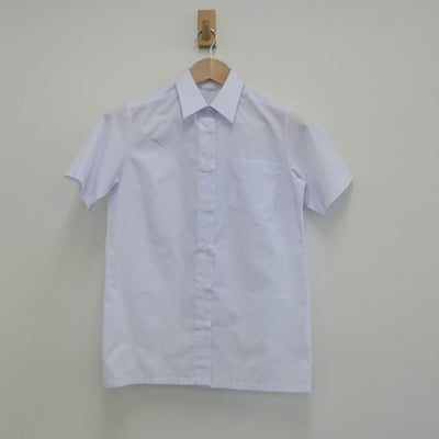 【中古】岐阜県 津保川中学校 女子制服 2点（シャツ・スカート）sf016308