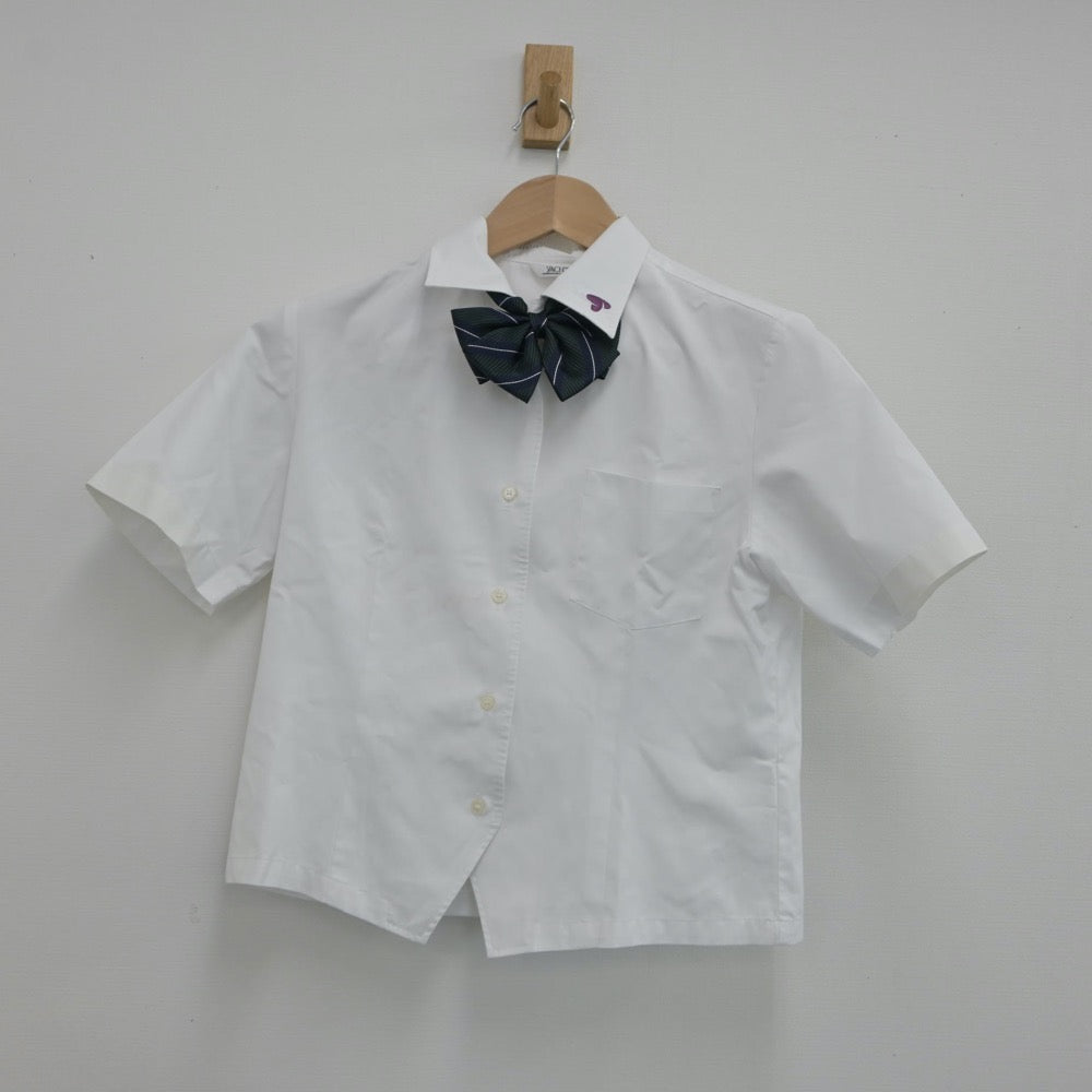 【中古】奈良県 天理教校学園高等学校 女子制服 3点（シャツ・ニットベスト・スカート）sf016309