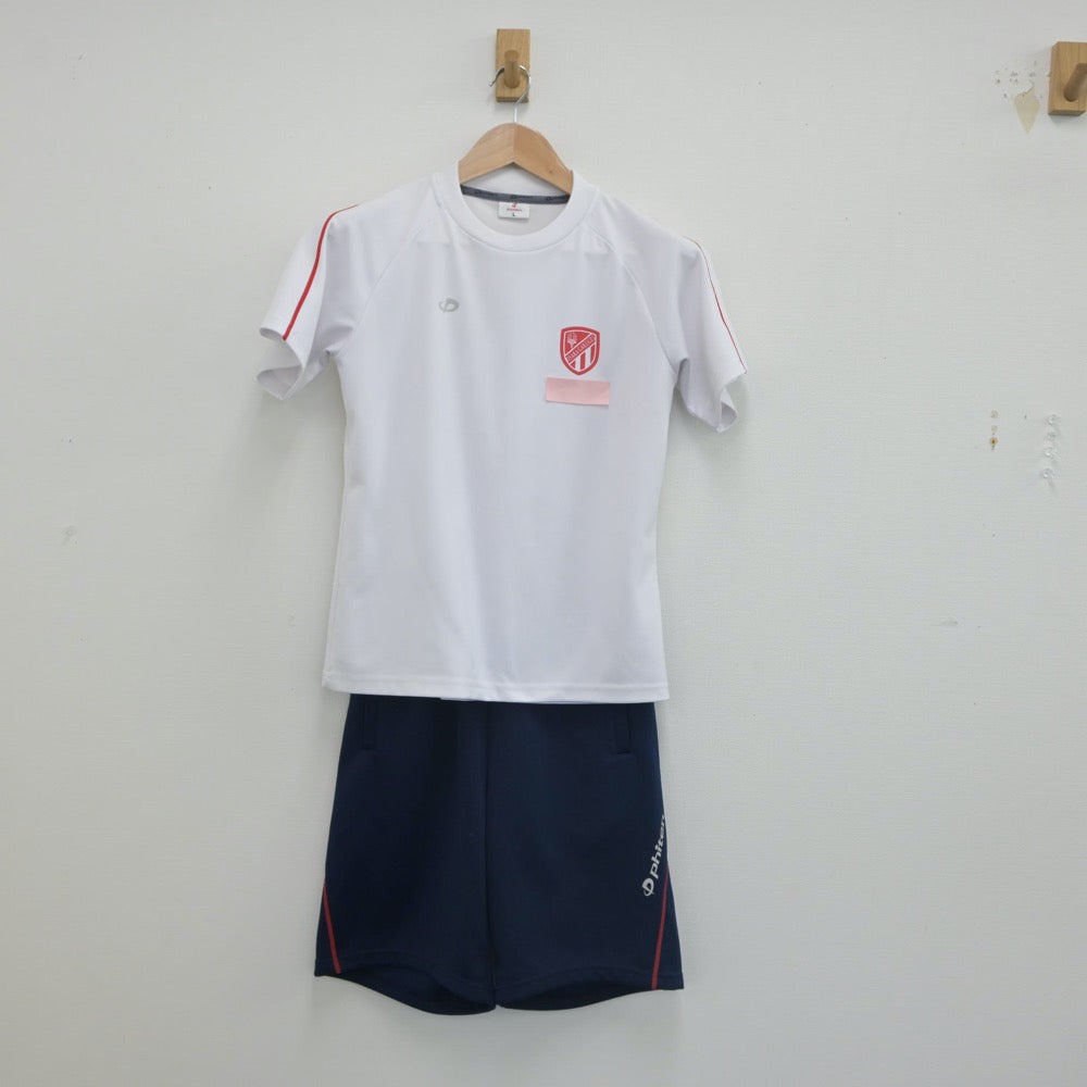 中古制服】大阪府 大阪学芸高等学校 女子制服 4点（体操服 上・体操服