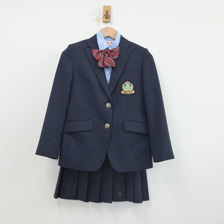 中古制服】大阪府 大阪学芸高等学校 女子制服 5点（ブレザー・シャツ・ニット・スカート）sf016322【リサイクル学生服】 | 中古制服通販パレイド