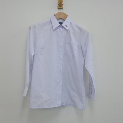 【中古】岡山県 津山東高等学校 女子制服 2点（シャツ）sf016323