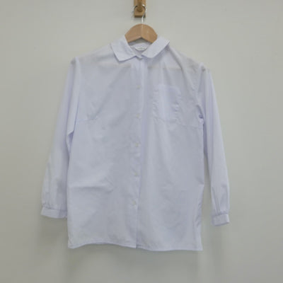 【中古】千葉県 八街南中学校 女子制服 2点（シャツ・スカート）sf016328