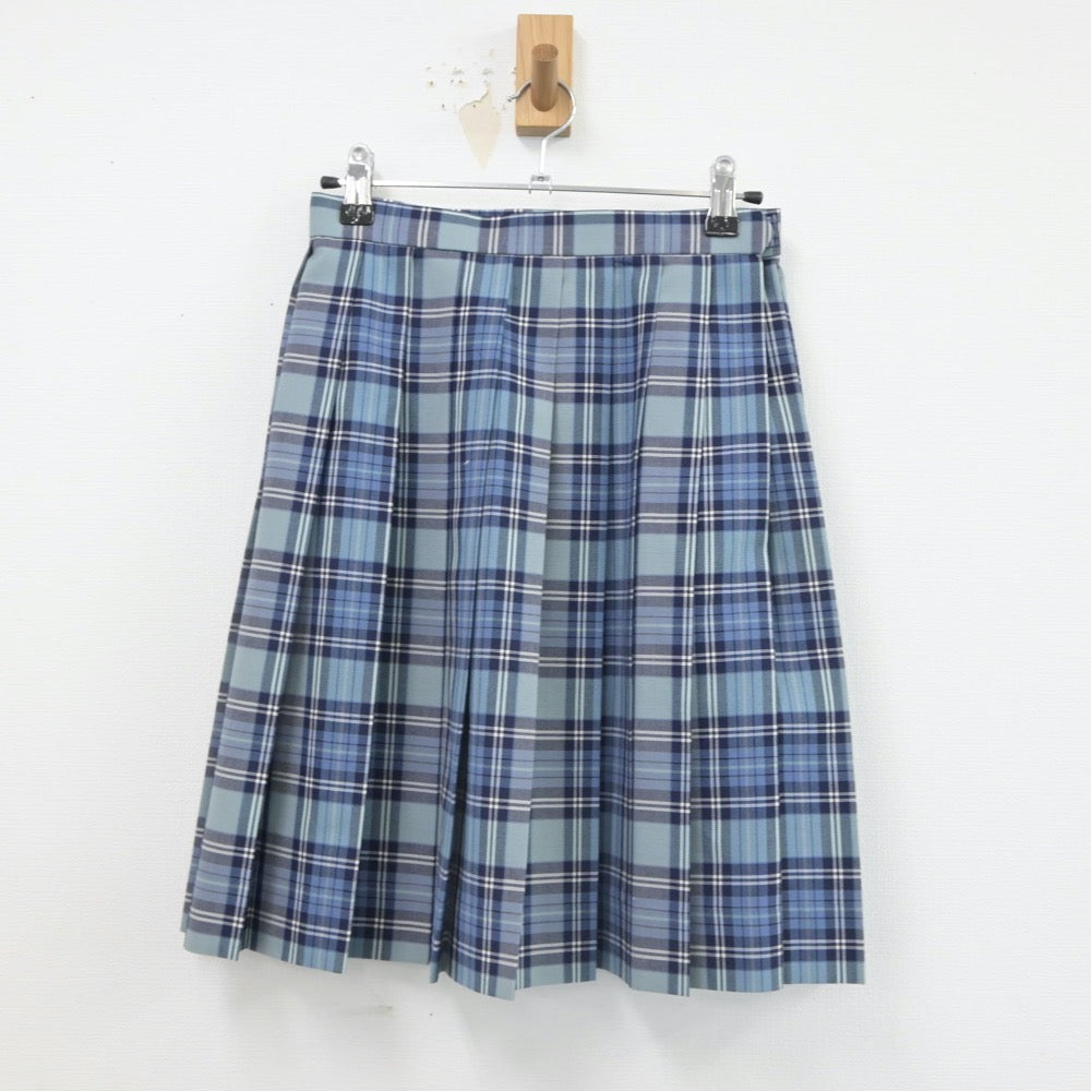 【中古】東京都 昭和高等学校 女子制服 4点（シャツ・ニットベスト・スカート）sf016334