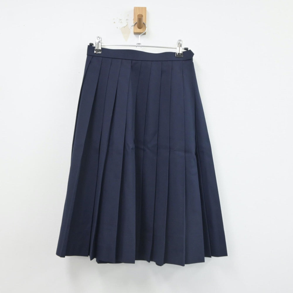 【中古】新潟県 弥彦中学校 女子制服 3点（セーラー服・スカート）sf016337