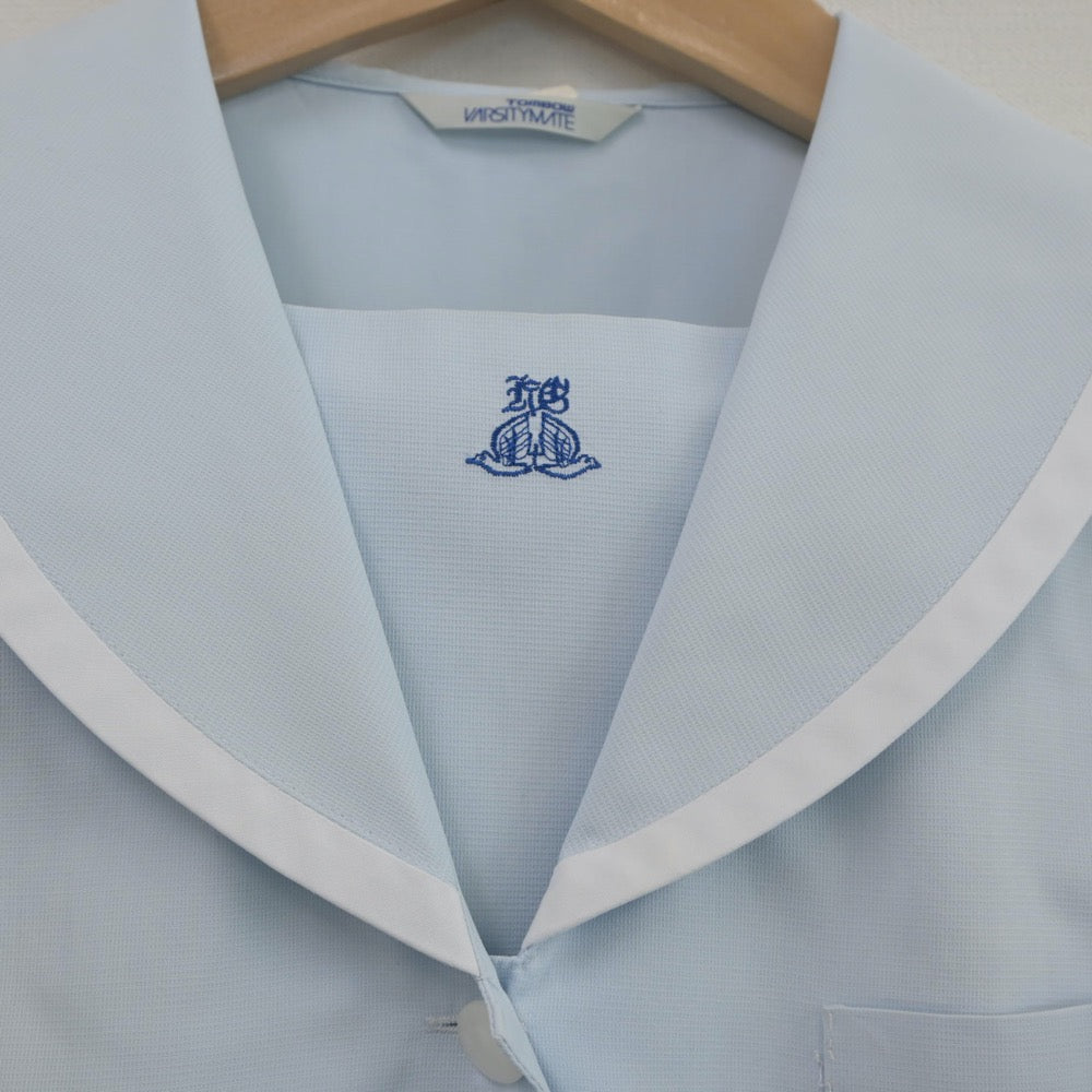 【中古】宮崎県 日向学院中学校高等学校 女子制服 2点（セーラー服）sf016350