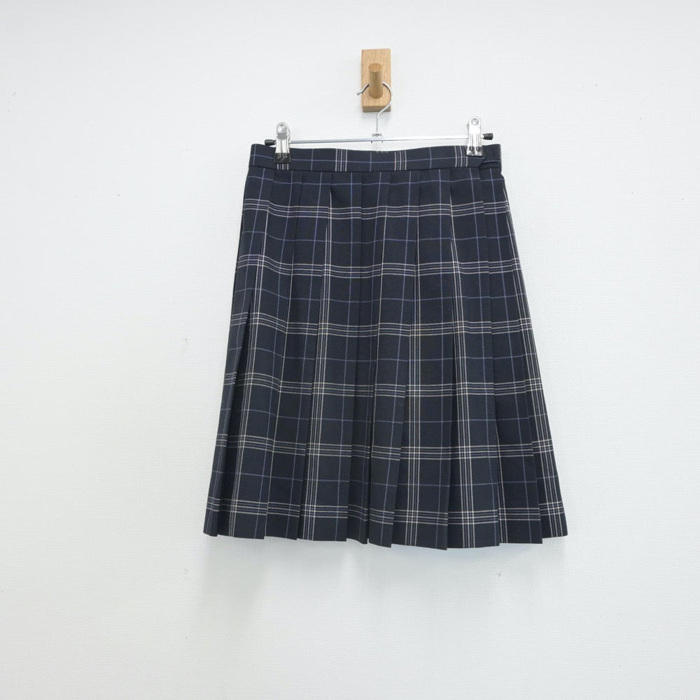 【中古】神奈川県 川崎市立川崎高等学校 女子制服 3点（シャツ・ニットベスト・スカート）sf016364