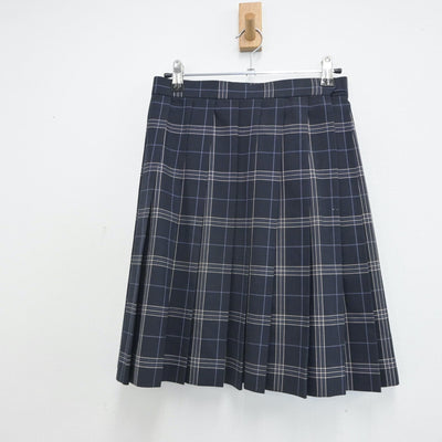 【中古】神奈川県 川崎市立川崎高等学校 女子制服 3点（シャツ・ニットベスト・スカート）sf016365