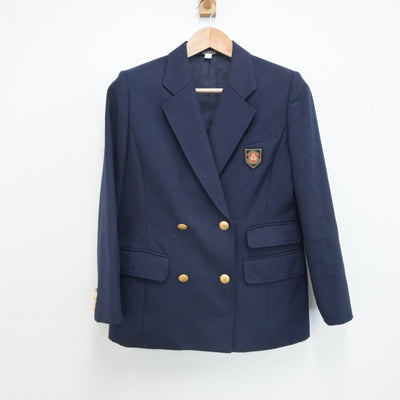 【中古】愛媛県 松山東雲高等学校 女子制服 2点（ブレザー・スカート）sf016401