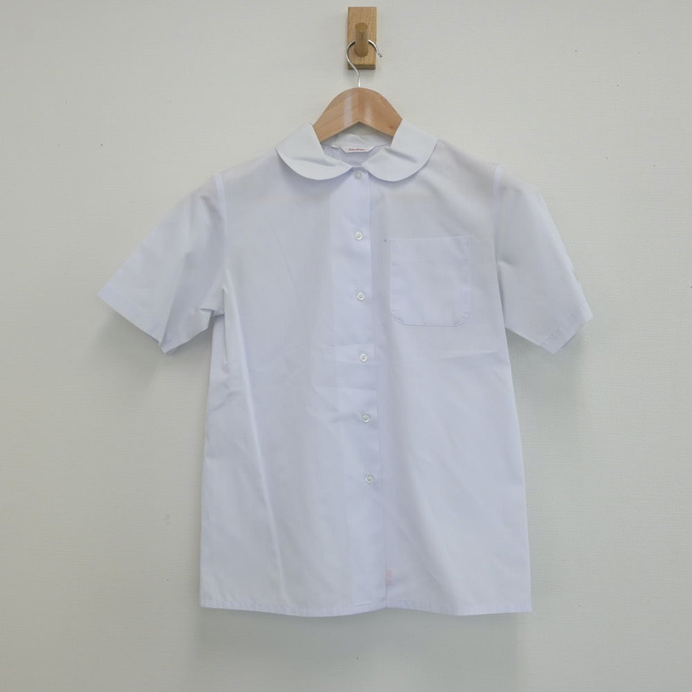 【中古】徳島県 鳴門教育大学附属中学校 女子制服 2点（シャツ・ジャンパースカート）sf016417