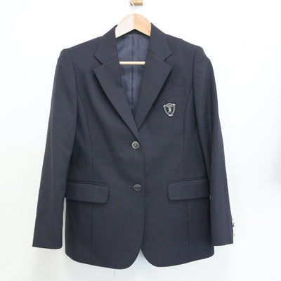 【中古】東京都 東京都立府中高等学校 女子制服 3点（ブレザー・スカート）sf016422