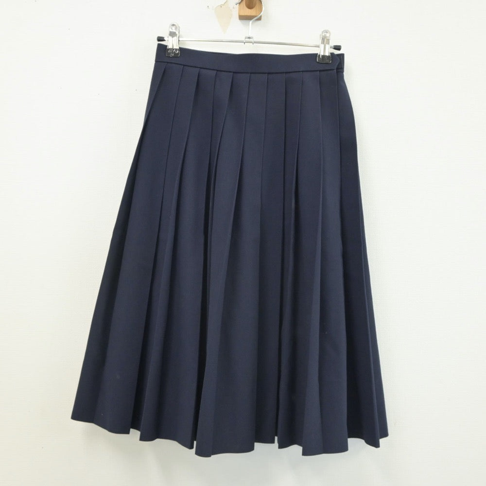 【中古】佐賀県 鳥栖西中学校 女子制服 2点（セーラー服・スカート）sf016424