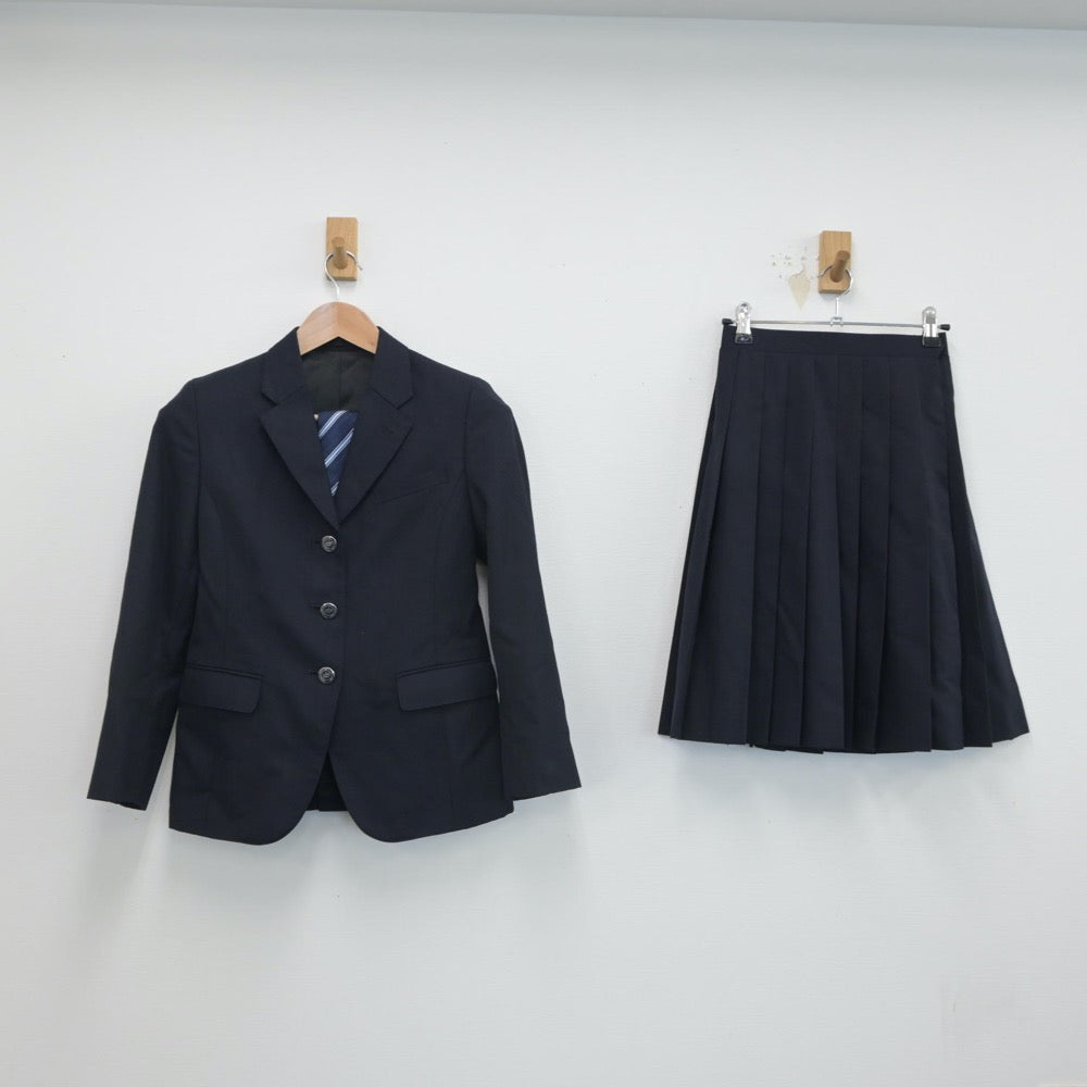 【中古】東京都 国分寺市立第五中学校 女子制服 3点（ブレザー・スカート）sf016426