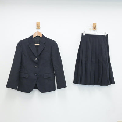 【中古】東京都 国分寺市立第五中学校 女子制服 2点（ブレザー・スカート）sf016427