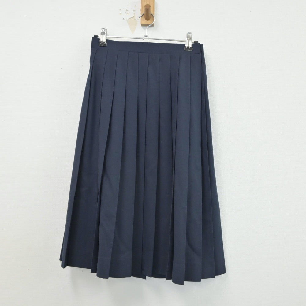 【中古】埼玉県 さいたま市立岸中学校 女子制服 3点（セーラー服・スカート）sf016430