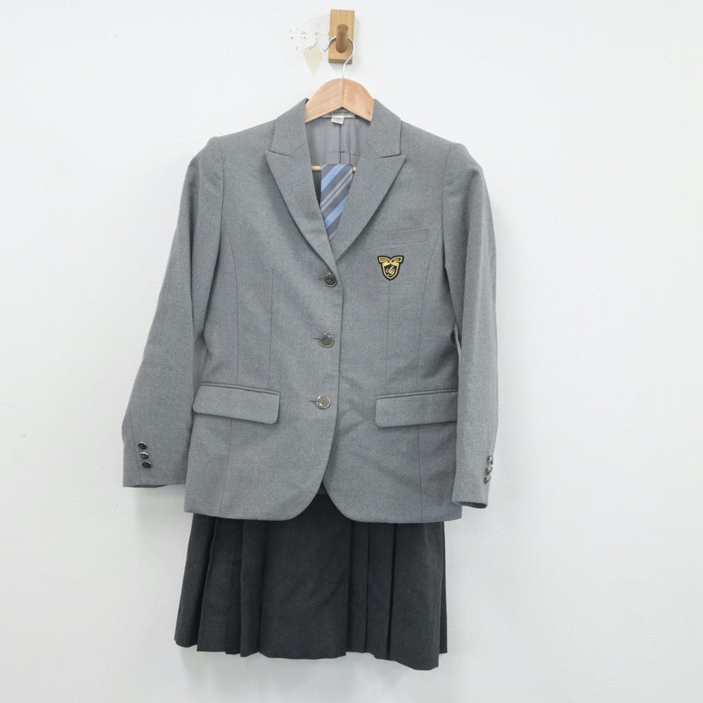 【中古】埼玉県 淑徳高等学校 女子制服 6点（ブレザー・スカート）sf016440