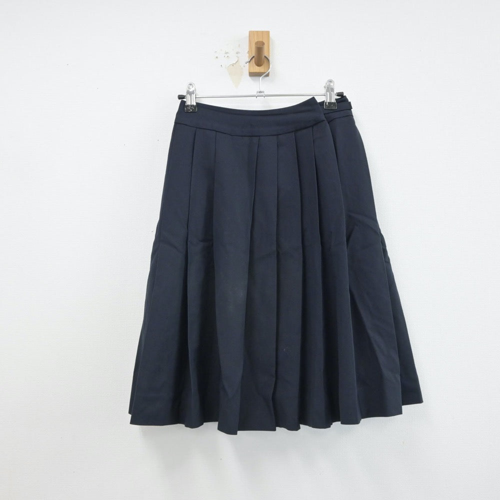 【中古】静岡県 伊東高等学校 女子制服 2点（シャツ・スカート）sf016458