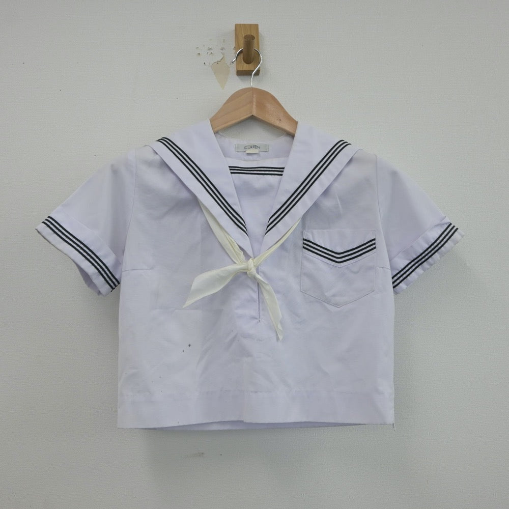 【中古】大阪府 清水谷高等学校 女子制服 4点（セーラー服）sf016467