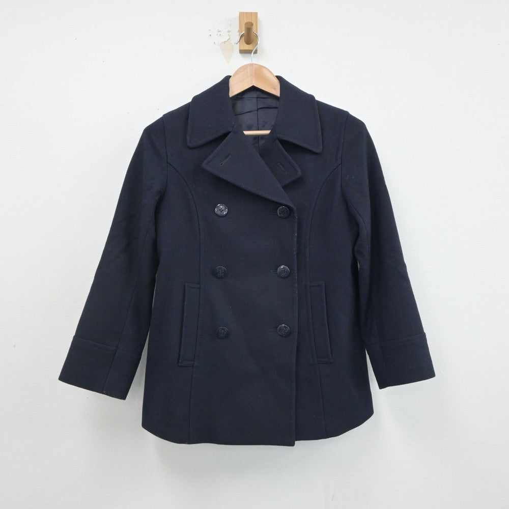 【中古】東京都 実践学園中学校・高等学校 女子制服 1点（コート）sf016478