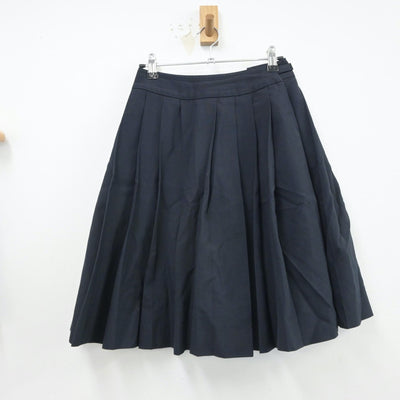 【中古】静岡県 伊東高等学校 女子制服 2点（ベスト・スカート）sf016481