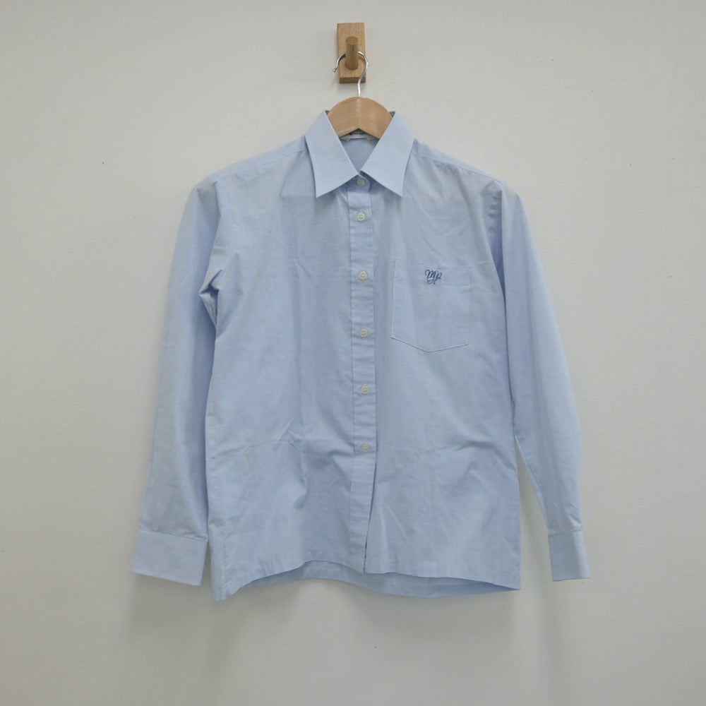 【中古】東京都 明治大学付属中野八王子高等学校 女子制服 2点（シャツ・スカート）sf016485