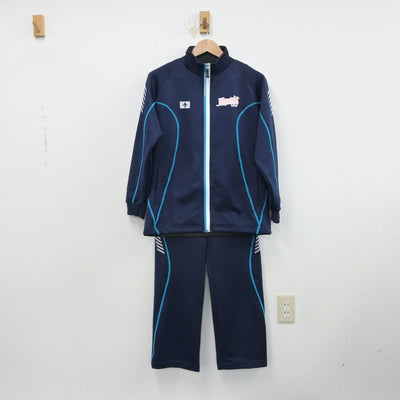 【中古】新潟県 三条高等学校 女子制服 2点（ジャージ 上・ジャージ 下）sf016490