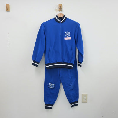 【中古】新潟県 弥彦中学校 女子制服 2点（ジャージ 上・ジャージ 下）sf016495