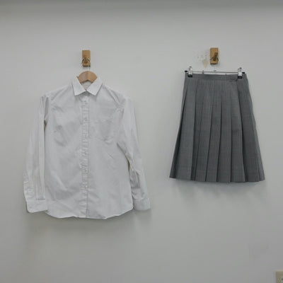 【中古】神奈川県 桐光学園高等学校 女子制服 4点（ブレザー・シャツ・ベスト・スカート）sf016504