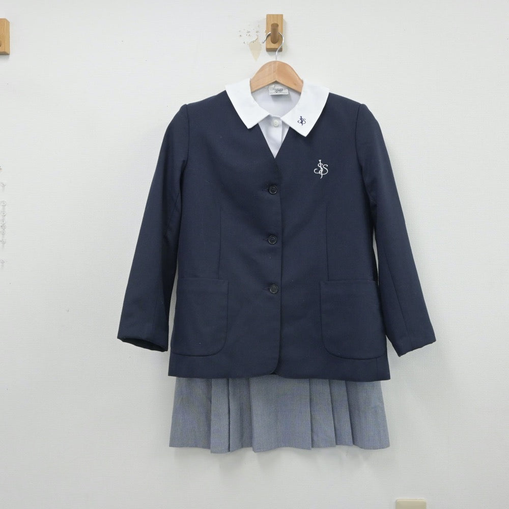 【中古】オーストラリア(シドニー) 日本人学校 女子制服 3点（ブレザー・シャツ・スカート）sf016515