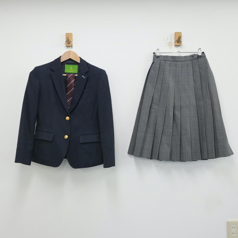 中古制服】大阪府 近畿大学附属高等学校 女子制服 4点（ブレザー・スカート・ニット）sf016518【リサイクル学生服】 | 中古制服通販パレイド