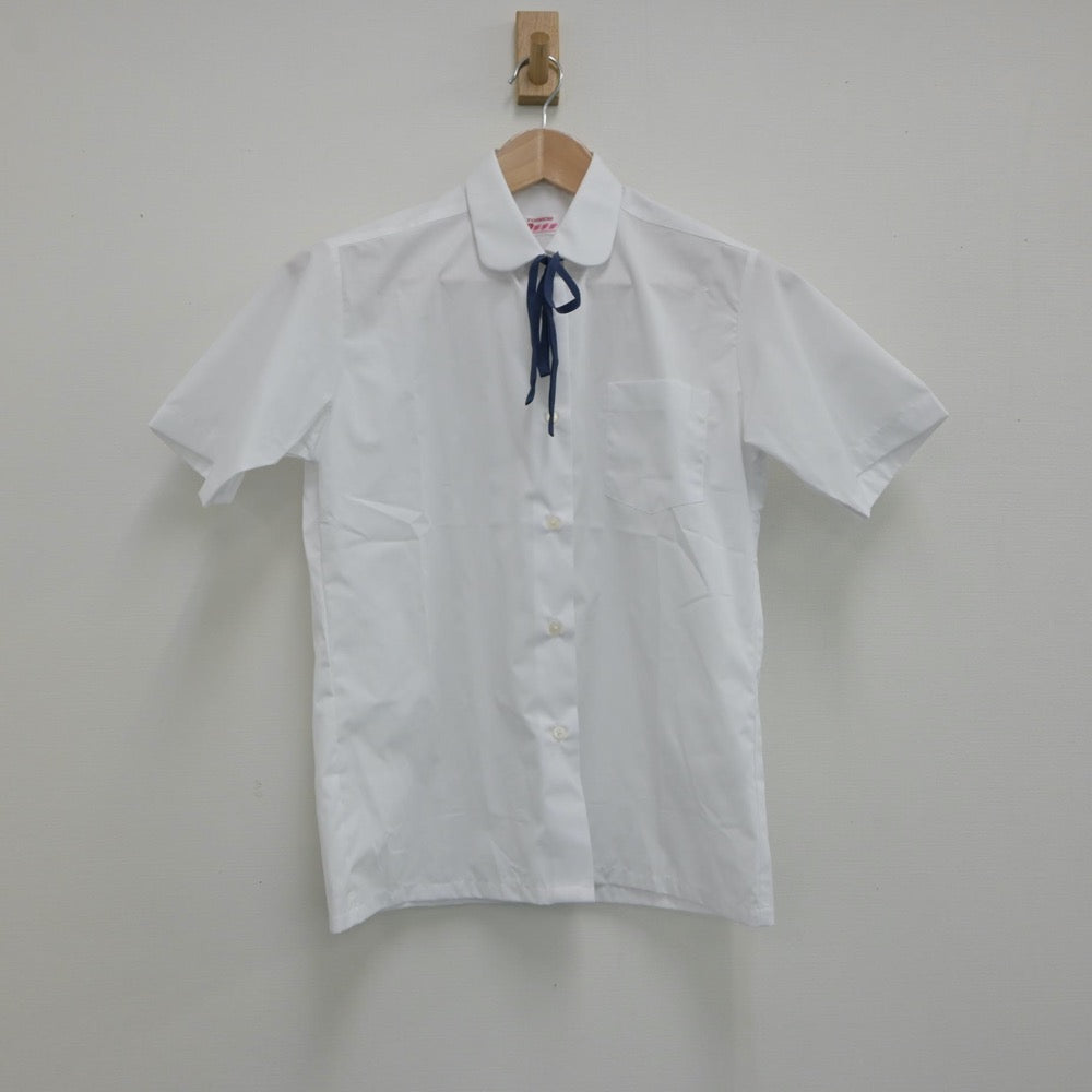 【中古】北海道 札幌市立柏中学校 女子制服 3点（シャツ・スカート）sf016528