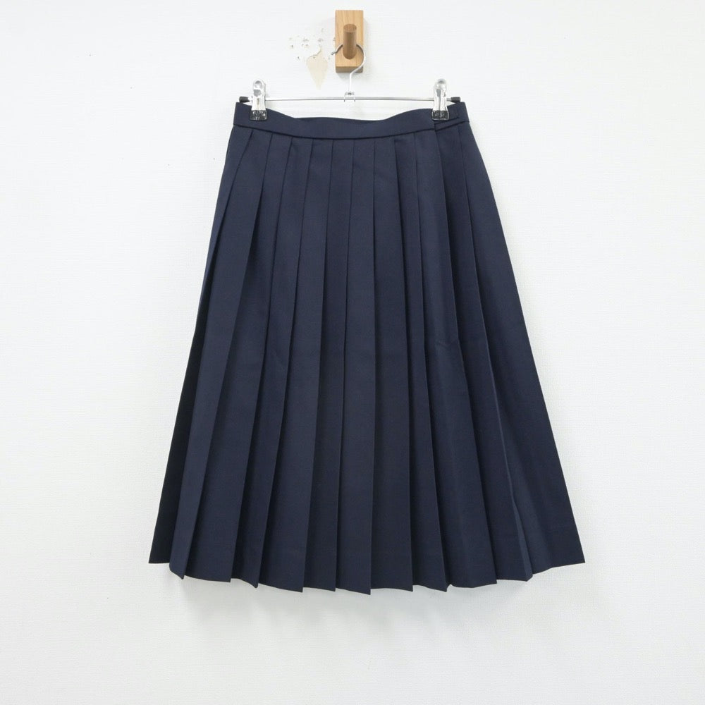 【中古】北海道 札幌市立柏中学校 女子制服 3点（シャツ・スカート）sf016528