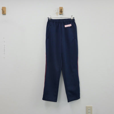 【中古】兵庫県 揖保川中学校 女子制服 2点（ジャージ 上・ジャージ 下）sf016530