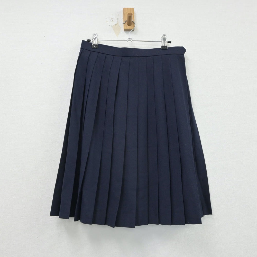 【中古】兵庫県 揖保川中学校 女子制服 2点（セーラー服・スカート）sf016532