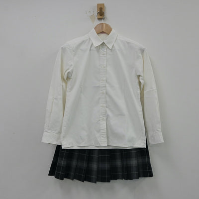 【中古】東京都 実践学園中学高等学校 女子制服 3点（ブレザー・シャツ・スカート）sf016537