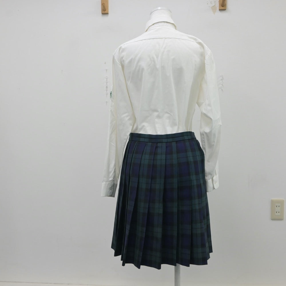 【中古】宮城県 仙台育英学園高等学校 女子制服 5点（ブレザー・シャツ・ニット・スカート）sf016538