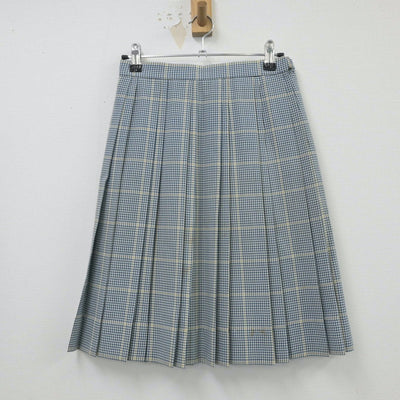 【中古】大阪府 清教学園高等学校 女子制服 2点（ベスト・スカート）sf016544