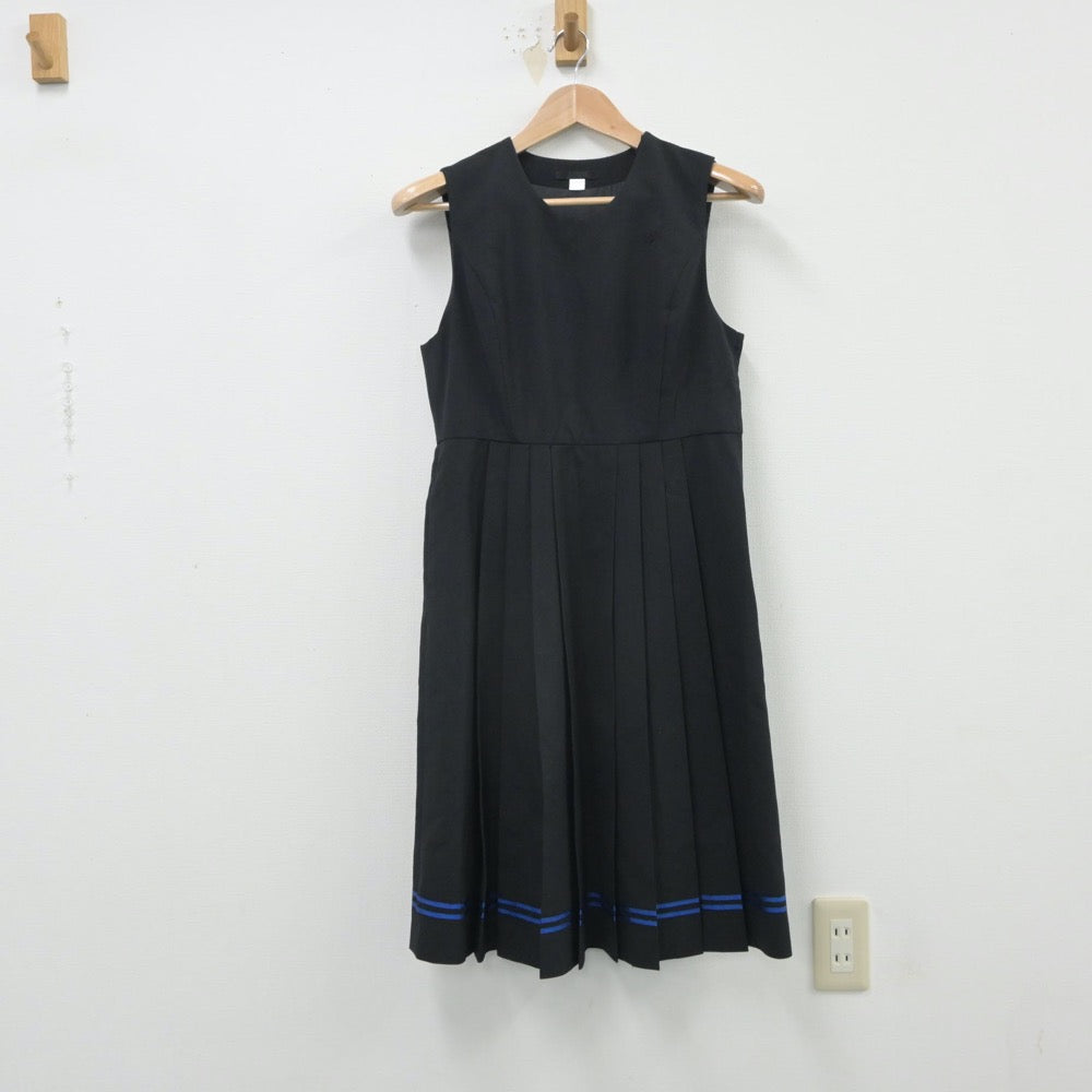 【中古】東京都 瀧野川女子学園高等学校 女子制服 4点（シャツ・ジャンパースカート）sf016547