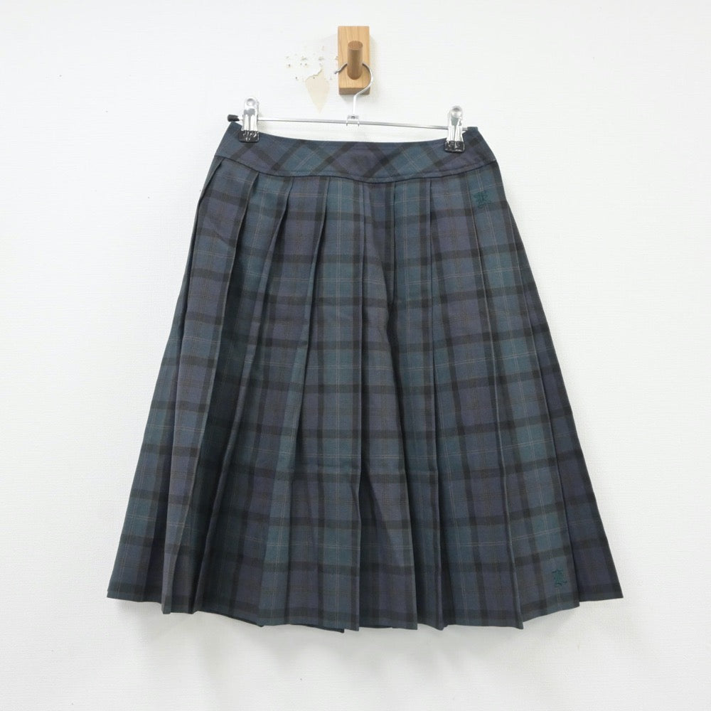 【中古】埼玉県 川口高等学校 女子制服 3点（シャツ・ニットベスト・スカート）sf016556