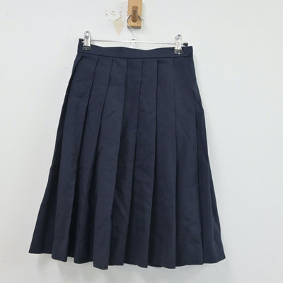 【中古】千葉県 我孫子高等学校 女子制服 4点（ブレザー・ニット・スカート）sf016560